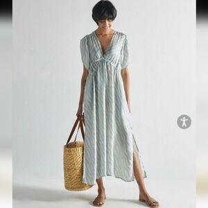 Reistor Women's The Beach To Bar Boho Flowy Maxi Dress sz M/L